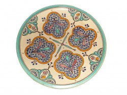 Handmade moroccan design FEZ plate